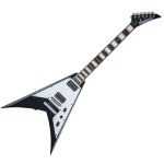 Jackson X Series Signature Scott Ian King V™ KVXT Gloss Black with Mirror Pickguard 2916667503