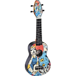 KEIKI K2-SR Ukulele Soprano Samurai