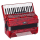Fisarmonica 96 bassi rossa – SOUNDSATION Infinito VOCE III 3796-RD