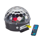 SOUNDSATION CB630 Semi-sfera luminosa 6 LED da 3W con player Mp3 e telecomando