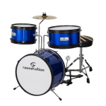 Batteria Junior Soundsation JDK313-MB completa di accessori colore electric blue