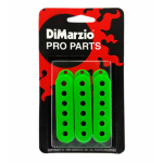 DiMarzio DM2001 - cover per single coil hum canceling - set 3 pezzi - verde