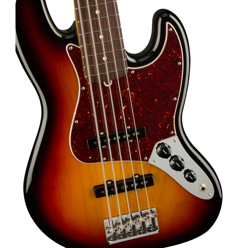 Fender American Professional II Jazz Bass® V Bass Guitars 3-Color Sunburst