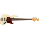 Fender American Professional II Jazz Bass® V Bass Guitars Olympic White 0193990705