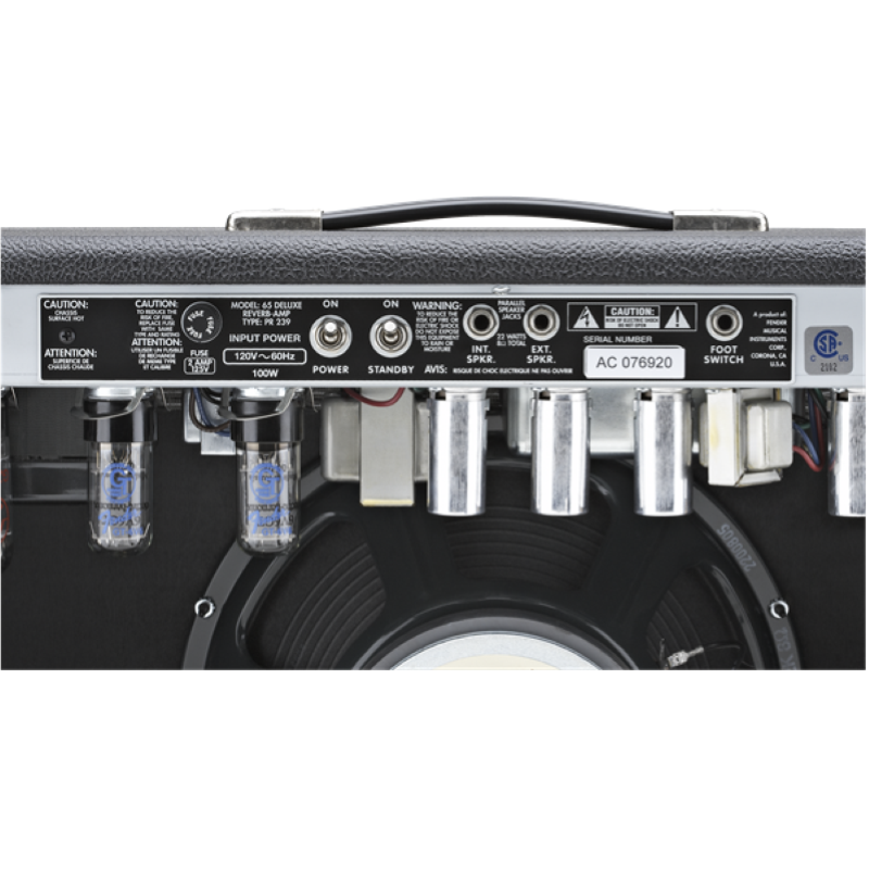 Fender '65 Deluxe Reverb Guitar Amplifiers 0217460000