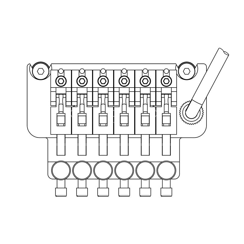 Jackson RR3  Pro Series Rhoads Ivory white Black 2914312557