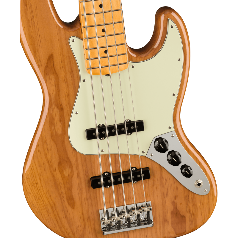 Fender American Professional II Jazz Bass® V Maple Fingerboard, Roasted Pine, 0193992763