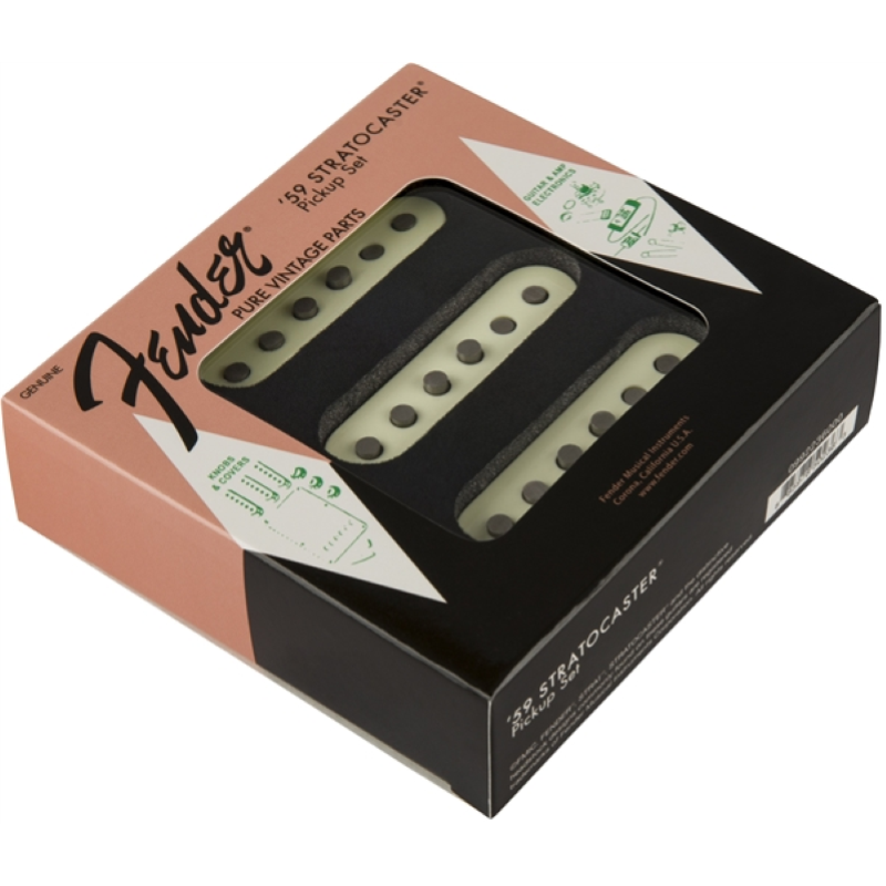 Fender Pure Vintage '59 Strat Pickup Set Pickups and Preamps 0992236000