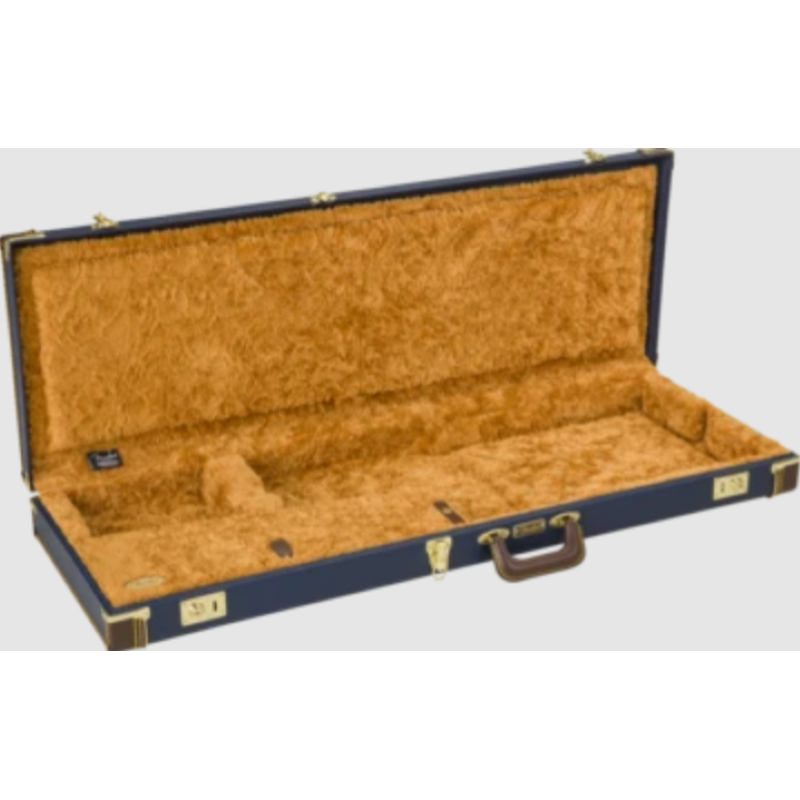 Fender Classic Series Wood Case Strat/Tele, Navy Blue Cases 0996106302
