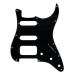 Fender 11-Hole Stratocaster H/S/S Pickguards (3-Screw Humbucking Pickup Mount) Battipenna Backplates