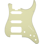 Fender Elite Strat® Pickguard HSS Mint Green 3-Ply 0992192004