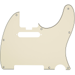 Fender Elite Tele Pickguards Parchment Backplates