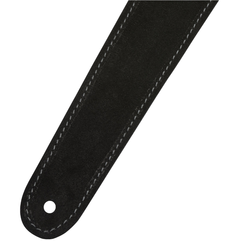 Fender Reversible Suede Strap Black and Gray Tracolla per chitarra in pelle 0990691006
