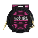 Ernie Ball P06058 Cavo Nero Jack-Jack Pipa mt.7.62