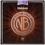 D'addario NB1152 Set Corde Chitarra Acustica BRONZE CST LITE 11-52