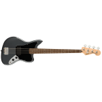 Squier Affinity Series Jaguar® Bass H Laurel Fingerboard,Charcoal Frost Metallic 0378501569