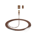 Sennheiser MKE 1 EW 2 - Omnidirectional Subminiature Lavalier Microphone with Evolution Wireless Connector - Brown