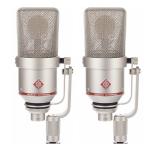 Neumann TLM 170 R Switchable Studio Microphone Stereo Set, Nickel