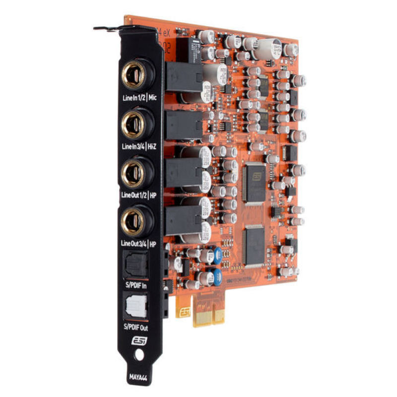 ESI MAYA44 eX PCIe Audio Interface 4 Ingressi Interfacce Audio PCI