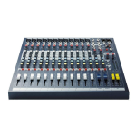 SOUNDCRAFT EPM 12 Mixer 12 ingressi mono + 2 stereo (kit installazione a rack compreso)