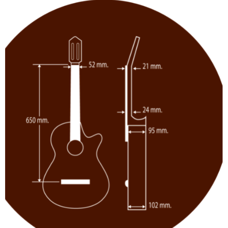 Paco Castillo 223F CE Chitarra Flamenca Elettrificata
