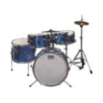 Eko Drums ED-200 Drum kit Metallic Blue - 5 pezzi