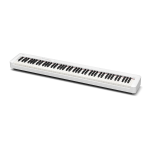 Casio CDPS110 WH Pianoforte Digitale 88 Tasti Pesati Bianco cdp-s110
