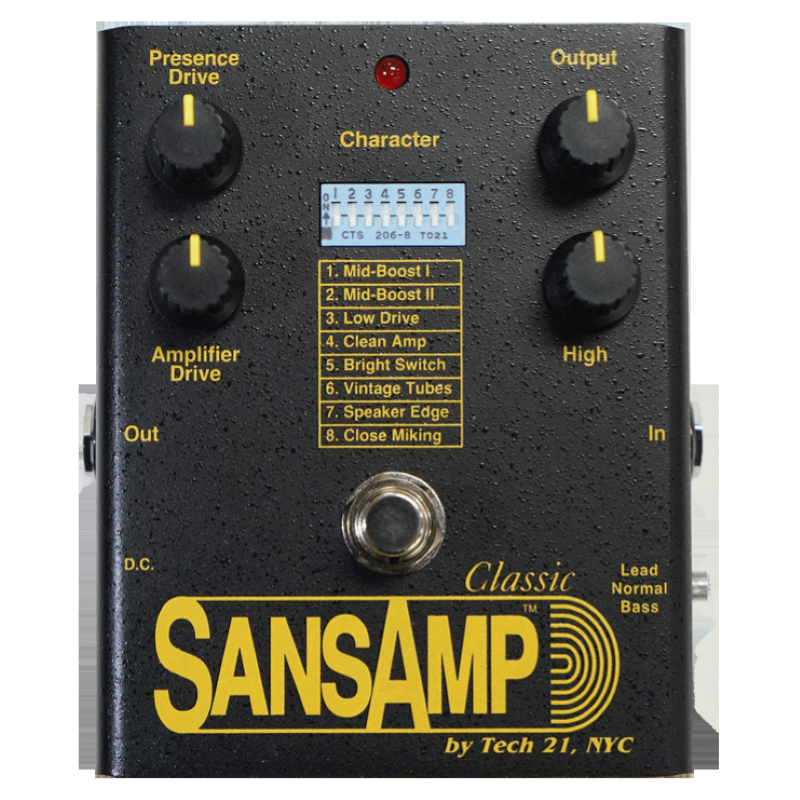 Tech21 SANSAMP CLASSIC Preamplificatore a pedale