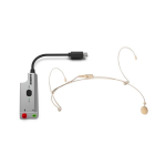Samson DEU1 - Bundle Microfono Headset e Adattatore Audio USB (DE5 + UP1)