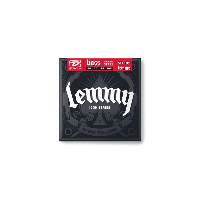 Dunlop LKS50105 Lemmy Kilmister Signature Heavy Set/4
