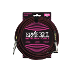 Ernie Ball 6062 Cavo Braided Black/Red 7,62 m