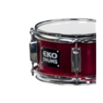 Eko Drums ED-300 Drum kit Metallic Red - 5 pezzi