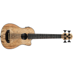 Kala UBASS-SP-MAPL-FS - U-BASS Spalted Maple elettrificato - c/borsa