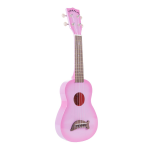 Kala MK-SD/PKBURST - Ukulele soprano Dolphin - Pink Burst - c/borsa