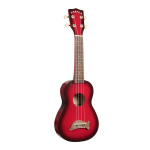 Kala MK-SD/RDBURST - Ukulele soprano Dolphin - Red Burst - c/borsa