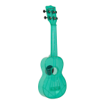 Kala KA-SWF-BL - Ukulele soprano Waterman - Fluorescent Blue Raspberry - c/borsa