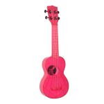 Kala KA-SWF-PK - Ukulele soprano Waterman - Fluorescent Watermelon Pink - c/borsa