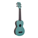 Kala KA-SWG-BL - Ukulele soprano Waterman - Glow-in-the-Dark Aqua matte - c/borsa