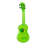 Kala KA-SWF-GN - Ukulele soprano Waterman - Fluorescent Sour Apple Green - c/borsa