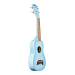 Kala MK-SD/LBLBURST - Ukulele soprano Dolphin - Light Blue Burst - c/borsa