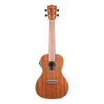 Kala KA-CGE - Ukulele concerto Gloss Mahogany elettrificato - c/borsa