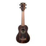 Kala KA-EBY-S - Ukulele soprano Striped Ebony - c/borsa