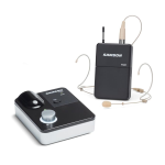 Samson XPDm - Headset Digital Wireless System - 2.4 GHz