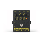 Tech21 SansAmp GT2 preamplificatore a pedale per chitarra