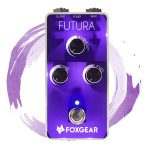 Foxgear FUTURA Pedale delay per chitarra