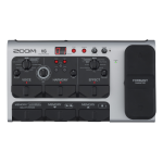 Zoom V6 Vocal Processor Processore di Effetti per Voce con Pedale