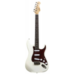 DE SALVO EGSTW Chitarra Elettrica Strato colore Vintage White Mythos