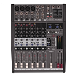 Phonic AM1204FX Mixer audio a 8 canali con effetti