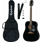 Epiphone Starling Acoustic Guitar Player Pack  Ebony PPAG-EASTAREBCH1 