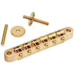 gotoh GE103B GG – Ponte fisso per chiatarra elettrica tipo T-O-M – Dorato Lucido